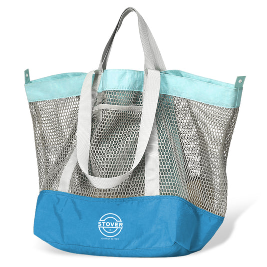 Large Mesh Beach Tote Bag