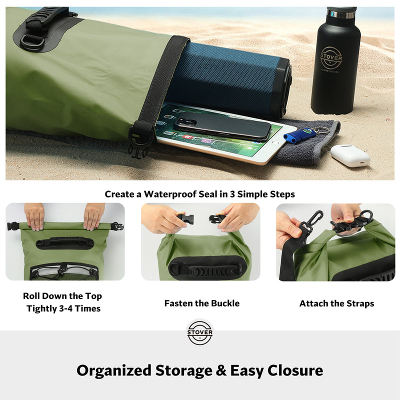 Load image into Gallery viewer, 25L Waterproof Dry Bag Backpack