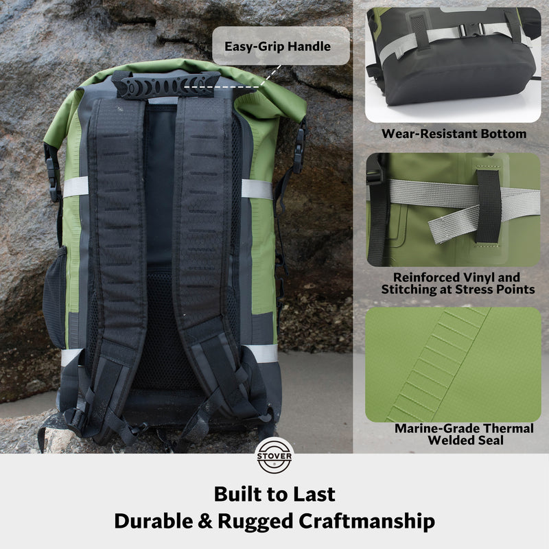 Load image into Gallery viewer, 40L Waterproof Dry Bag Backpack