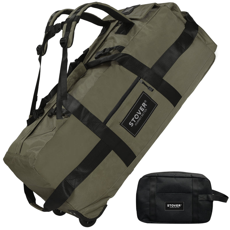 Load image into Gallery viewer, Rolling Duffel Bag with Wheels
