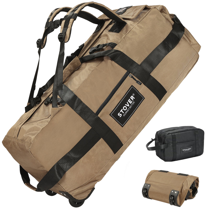 Load image into Gallery viewer, Rolling Duffel Bag with Wheels