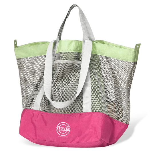 Large Mesh Beach Tote Bag