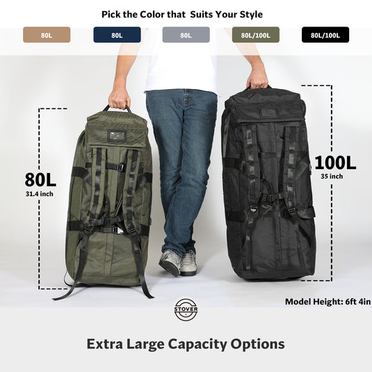 Rolling Duffel Bag with Wheels