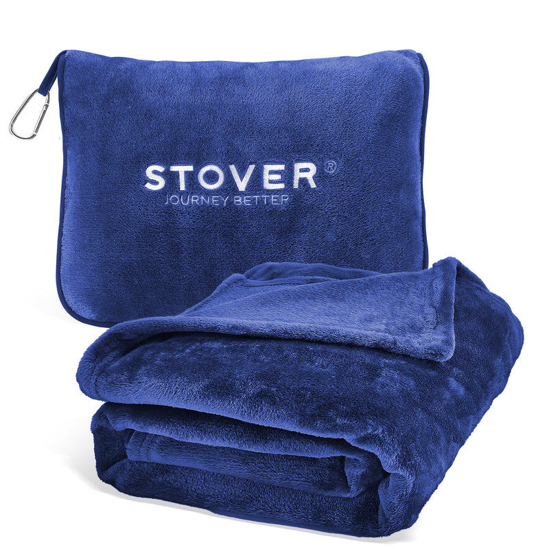 Load image into Gallery viewer, Airplane Travel Blanket &amp; Pillow Bag
