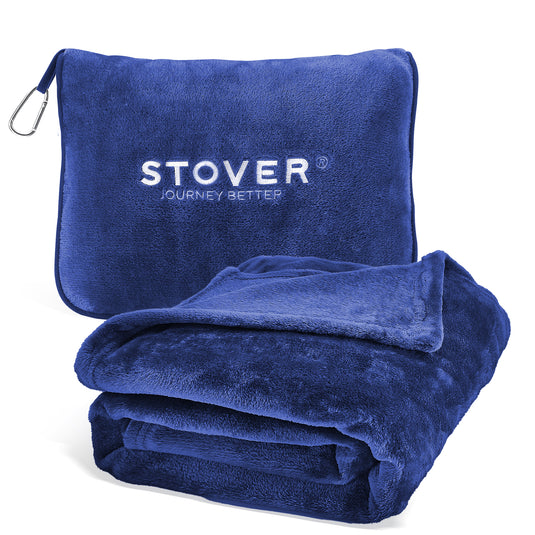 Airplane Travel Blanket & Pillow Bag