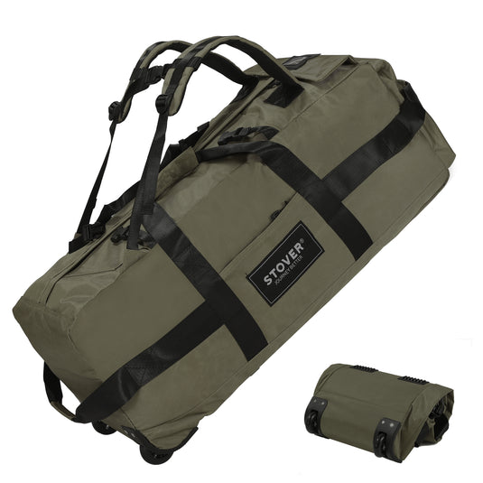 80L Rolling Duffel Bag with Wheels