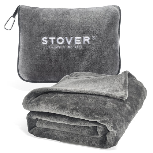 Airplane Travel Blanket & Pillow Bag