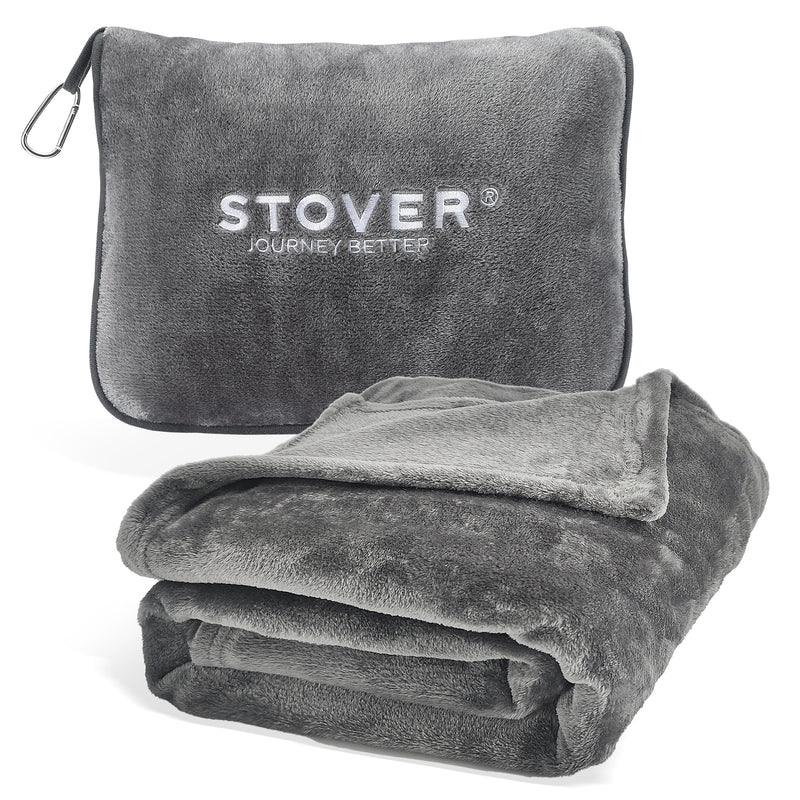 Load image into Gallery viewer, Airplane Travel Blanket &amp; Pillow Bag
