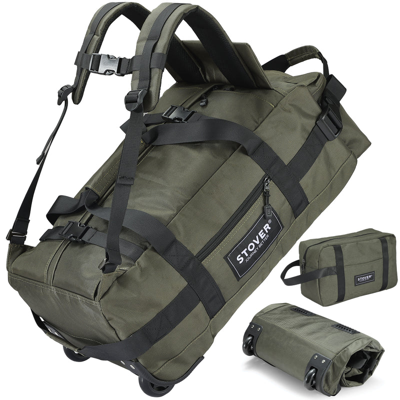 Load image into Gallery viewer, Rolling Duffel Bag with Wheels
