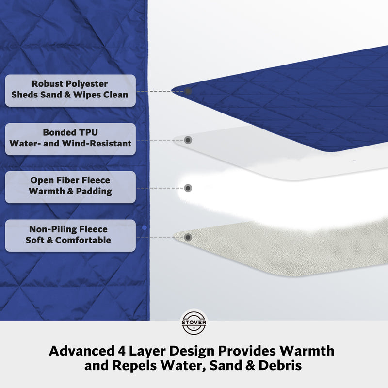 Load image into Gallery viewer, Outdoor Weatherproof Fleece Blanket
