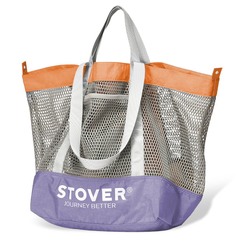 Load image into Gallery viewer, Mesh Beach Tote Bag
