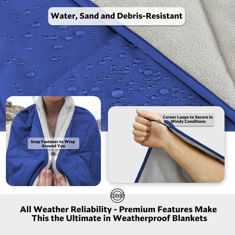 Load image into Gallery viewer, Outdoor Weatherproof Fleece Blanket
