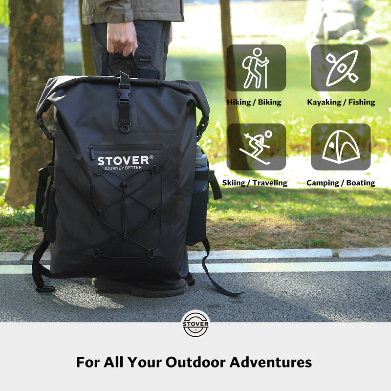 Load image into Gallery viewer, 55L Waterproof Dry Bag Backpack
