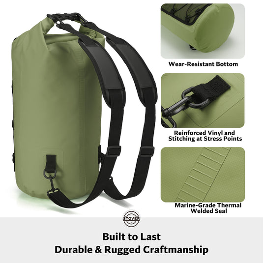 25L Waterproof Dry Bag Backpack