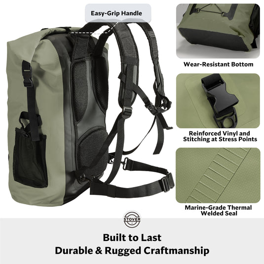 55L Waterproof Dry Bag Backpack