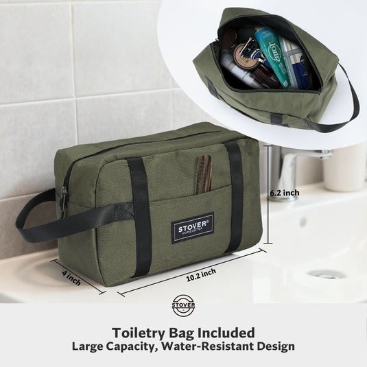 Rolling Duffel Bag with Wheels U-Zip