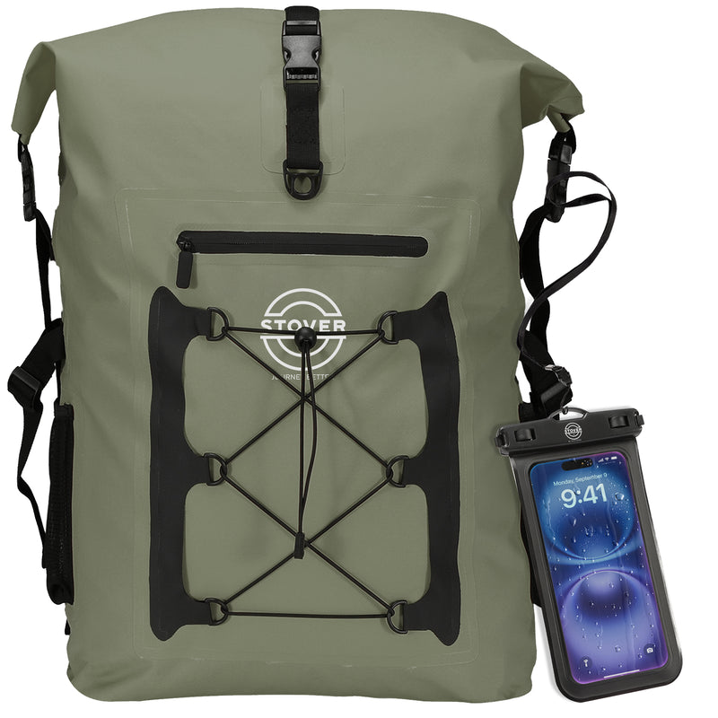 Load image into Gallery viewer, 55L Waterproof Dry Bag Backpack
