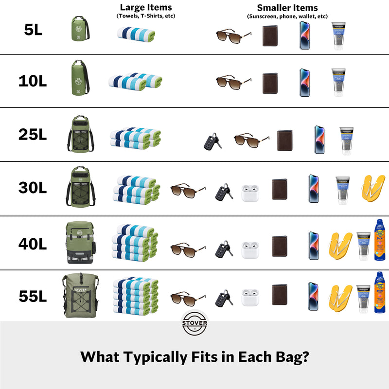Load image into Gallery viewer, 55L Waterproof Dry Bag Backpack
