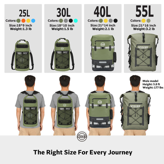 30L Waterproof Dry Bag Backpack